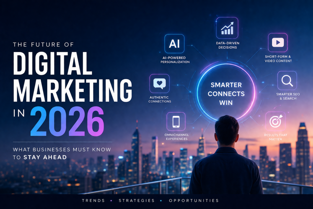 The Future of Digital Marketing in 2026: What Businesses Must Know to Stay Ahead